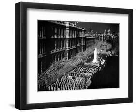 Ceremony at London Cenotaph-null-Framed Photographic Print