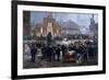 Ceremony for Laying of Foundation Stone of Galleria Victor Emmanuel II in Milan, March 7, 1865-Domenico Induno-Framed Giclee Print