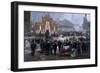 Ceremony for Laying of Foundation Stone of Galleria Victor Emmanuel II in Milan, March 7, 1865-Domenico Induno-Framed Premium Giclee Print