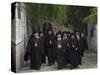 Ceremony for the New Greek Orthodox Patriarch in Jerusalem, Old City, Israel-Eitan Simanor-Stretched Canvas