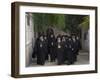 Ceremony for the New Greek Orthodox Patriarch in Jerusalem, Old City, Israel-Eitan Simanor-Framed Photographic Print