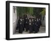 Ceremony for the New Greek Orthodox Patriarch in Jerusalem, Old City, Israel-Eitan Simanor-Framed Photographic Print