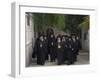 Ceremony for the New Greek Orthodox Patriarch in Jerusalem, Old City, Israel-Eitan Simanor-Framed Photographic Print