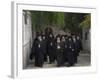 Ceremony for the New Greek Orthodox Patriarch in Jerusalem, Old City, Israel-Eitan Simanor-Framed Photographic Print