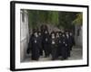 Ceremony for the New Greek Orthodox Patriarch in Jerusalem, Old City, Israel-Eitan Simanor-Framed Photographic Print