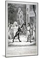 Ceremony in Vauxhall Gardens, Lambeth, London, 1833-Isaac Robert Cruikshank-Mounted Giclee Print