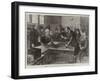 Ceremony of Cutting Faggots (Ancient Rent Services) at the Law Courts-null-Framed Giclee Print