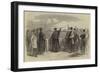 Ceremony of Throwing the Dart by the Mayor of Cork-null-Framed Giclee Print