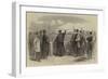 Ceremony of Throwing the Dart by the Mayor of Cork-null-Framed Giclee Print