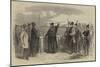Ceremony of Throwing the Dart by the Mayor of Cork-null-Mounted Giclee Print