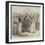 Ceremony Performed by Native Girls at the Prince's Landing, Bombay-null-Framed Giclee Print