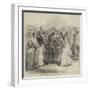 Ceremony Performed by Native Girls at the Prince's Landing, Bombay-null-Framed Giclee Print