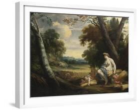 Ceres and Harvesting Cupids, C. 1635-Simon Vouet-Framed Giclee Print