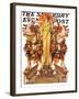 "Ceres and the Harvest," Saturday Evening Post Cover, November 23, 1929-Joseph Christian Leyendecker-Framed Giclee Print