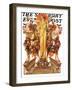 "Ceres and the Harvest," Saturday Evening Post Cover, November 23, 1929-Joseph Christian Leyendecker-Framed Giclee Print