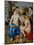 Ceres and Two Nymphs, Animals and Fruit by Snyders, Painted Between 1620-28-Peter Paul Rubens-Mounted Giclee Print