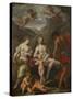 Ceres, Bacchus and Venus, sixteenth century-null-Stretched Canvas