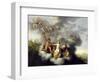 Ceres, Bacchus, Venus and Cupid-Cornelis van Poelenburgh-Framed Giclee Print