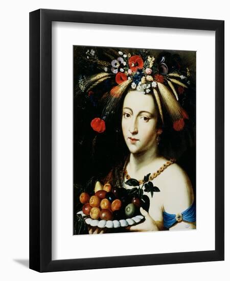 Ceres, Goddess of Abundance, 17th Century-Jan Brueghel the Younger-Framed Giclee Print