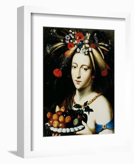 Ceres, Goddess of Abundance, 17th Century-Jan Brueghel the Younger-Framed Giclee Print