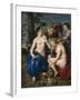 Ceres with Two Nymphs, 1615-7-Peter Paul and Snyders, Frans Rubens-Framed Giclee Print