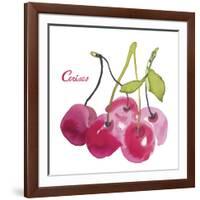 Cerises-Sandra Jacobs-Framed Giclee Print