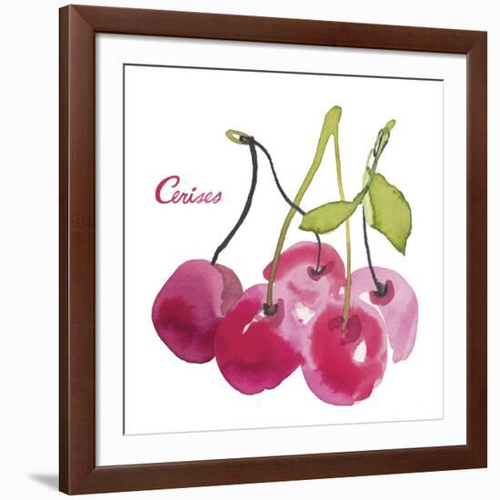 Cerises-Sandra Jacobs-Framed Giclee Print