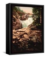 Cerisy Waterfall-null-Framed Stretched Canvas