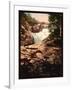 Cerisy Waterfall-null-Framed Art Print