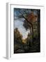 Cernay. Autumn Walk, 1869 (Oil on Canvas)-Emmanuel Lansyer-Framed Giclee Print