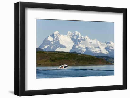 Cerro Balmaceda and its Glacier-Tony-Framed Photographic Print