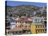 Cerro Concepcion, Valparaiso, Chile, South America-Richard Cummins-Stretched Canvas