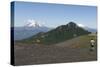 Cerro Puntiagudo and Volcan Osorno-Tony-Stretched Canvas