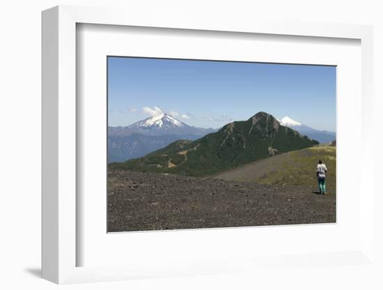 Cerro Puntiagudo and Volcan Osorno-Tony-Framed Photographic Print