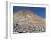 Cerro Rico, Richest Hill on Earth, Historical Site of Major Silver Mining, Potosi, Bolivia-Tony Waltham-Framed Photographic Print