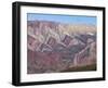 Cerro Santana Rock Formation, Humahuaca Region, Jujuy Province, Argentina-Jutta Riegel-Framed Photographic Print