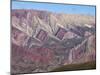 Cerro Santana Rock Formation, Humahuaca Region, Jujuy Province, Argentina-Jutta Riegel-Mounted Photographic Print