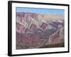 Cerro Santana Rock Formation, Humahuaca Region, Jujuy Province, Argentina-Jutta Riegel-Framed Photographic Print