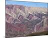 Cerro Santana Rock Formation, Humahuaca Region, Jujuy Province, Argentina-Jutta Riegel-Mounted Photographic Print