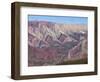 Cerro Santana Rock Formation, Humahuaca Region, Jujuy Province, Argentina-Jutta Riegel-Framed Photographic Print