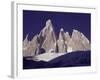 Cerro Torre (3128M) and Torre Egger Peaks, Patagonia, Argentina-Leo & Mandy Dickinson-Framed Photographic Print