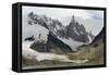 Cerro Torre and Laguna Torre-Tony-Framed Stretched Canvas