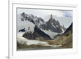 Cerro Torre and Laguna Torre-Tony-Framed Photographic Print