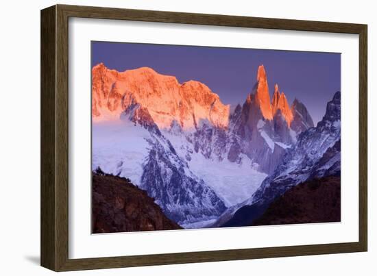 Cerro Torre Cerro Torre at Sunrise-null-Framed Photographic Print