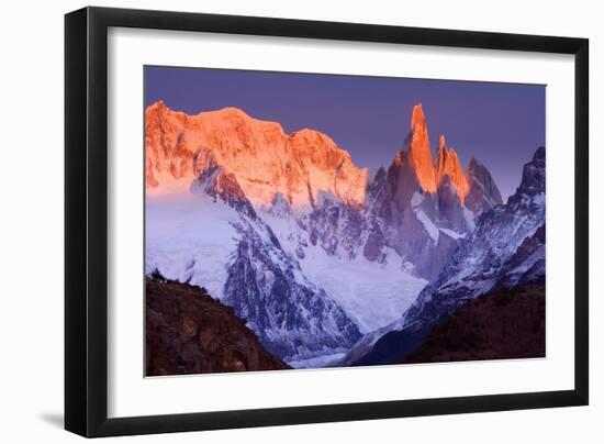 Cerro Torre Cerro Torre at Sunrise-null-Framed Photographic Print