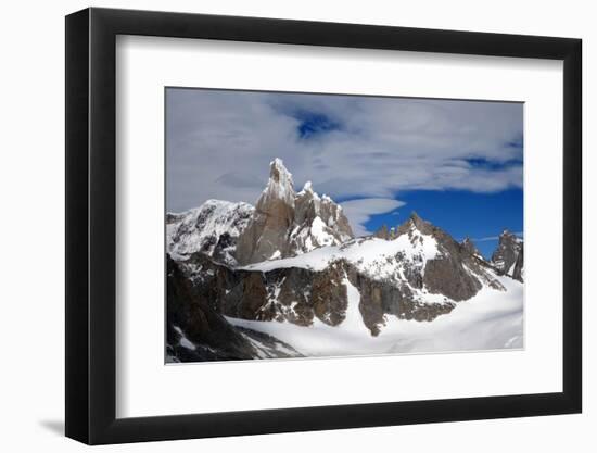 Cerro Torre, El Chalten Massif, Los Glaciares National Park, UNESCO World Heritage Site, Argentine -David Pickford-Framed Photographic Print