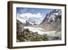 Cerro Torre  Looms On The Horizon In Los Glaciares National Park - Santa Cruz Province, Argentina-Dan Holz-Framed Photographic Print