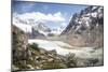 Cerro Torre  Looms On The Horizon In Los Glaciares National Park - Santa Cruz Province, Argentina-Dan Holz-Mounted Photographic Print