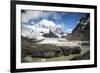 Cerro Torre  Looms On The Horizon In Los Glaciares National Park - Santa Cruz Province, Argentina-Dan Holz-Framed Photographic Print