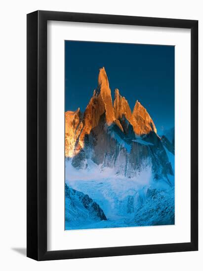 Cerro Torre Los Glaciares-null-Framed Art Print